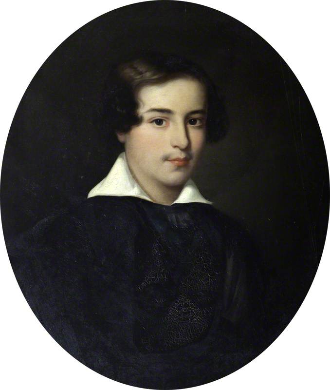 William Fulke Lucy (1824–1847) (after A Painting By Raffaele Fidanza From 1842) — Orazio De Manara