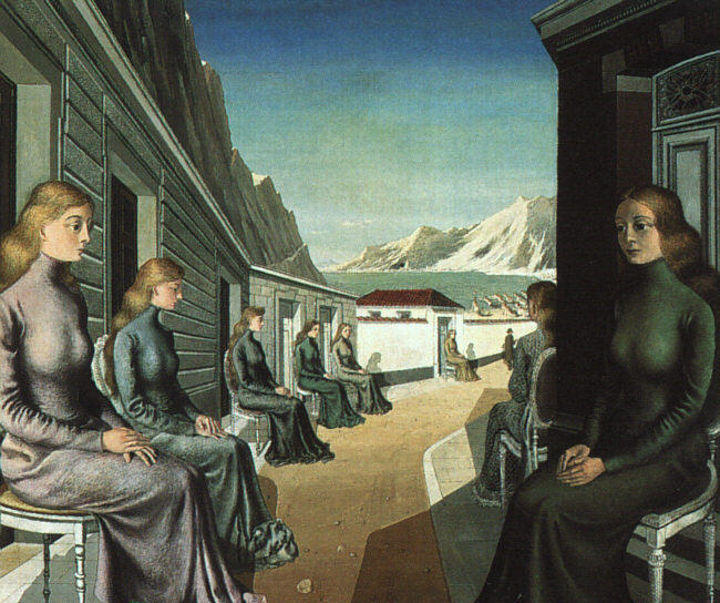 The Village Of The Mermaids — Paul Delvaux