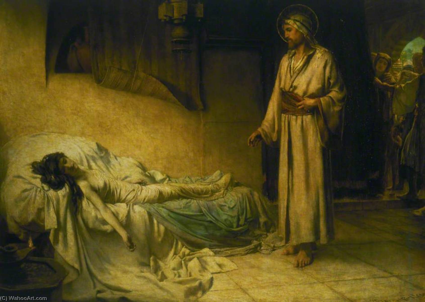 The Raising Of Jairus' Daughter — George Percy Jacomb-hood