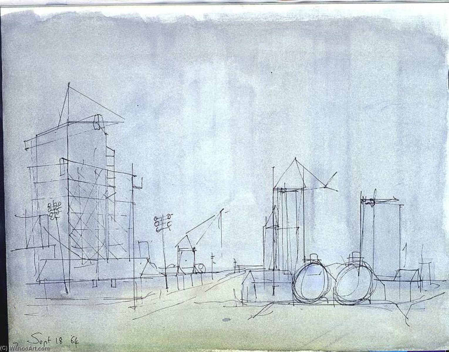 Test Stands Of The Marshall Space Flight Center — Theodore Hancock