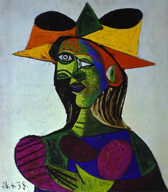 Porträt Einer Jungen Frau — Pablo Picasso
