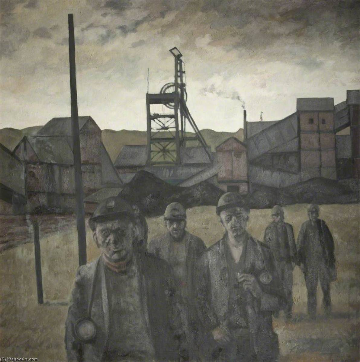 Miners, Hapton Valley — Roger Hampson