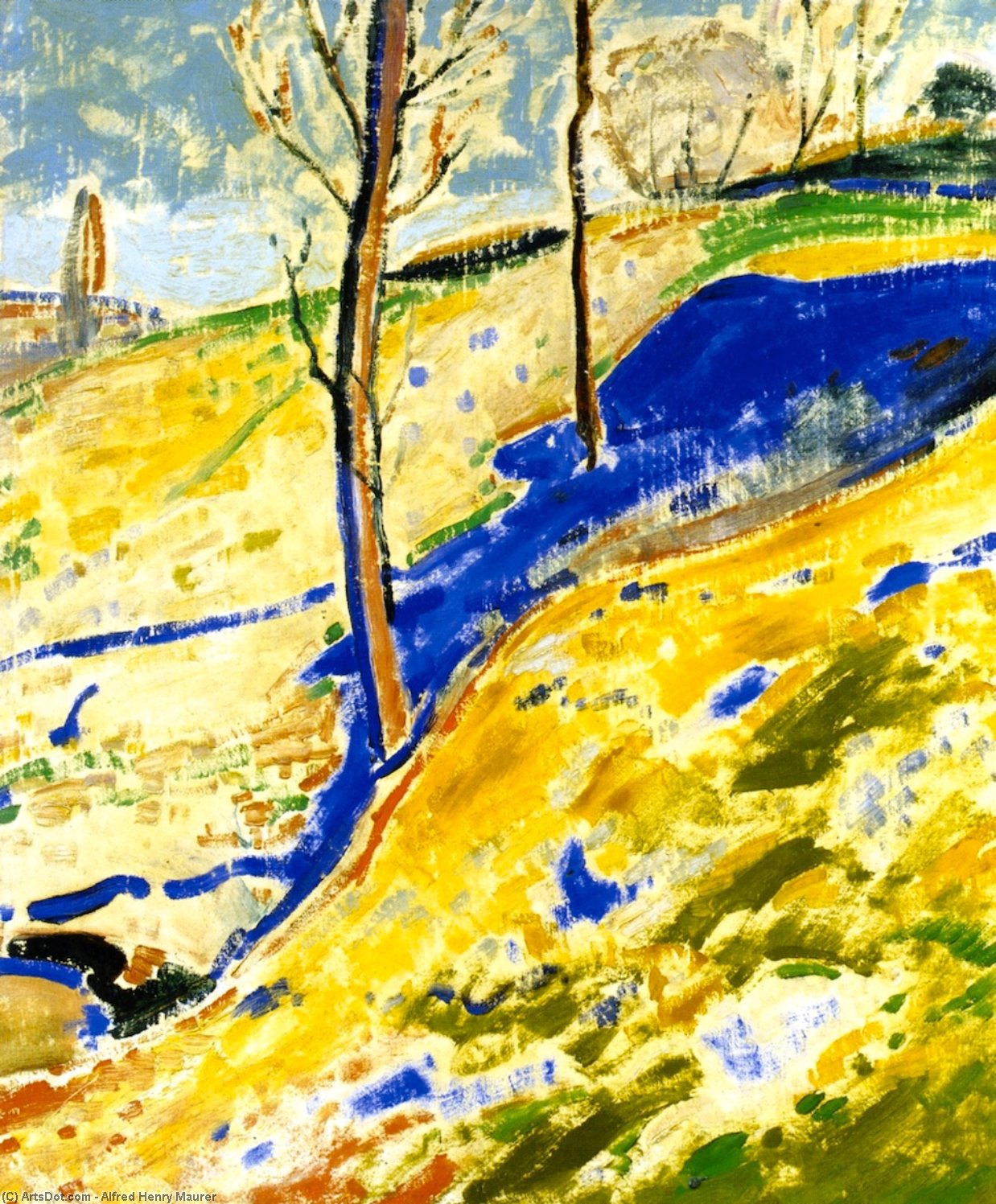 Fauve Landscape — Alfred Henry Maurer