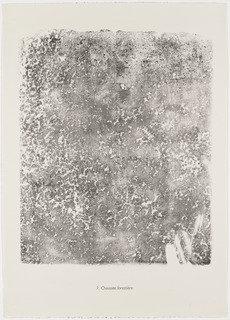 Forested Road (chaussée Forestière) From The Portfolio The Elemental (l' Elémentaire) From Phenomena (les Phénomènes) — Jean Philippe Arthur Dubuffet