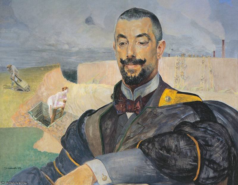 Portrait Of Erazm Baracz — Jacek Malczewski