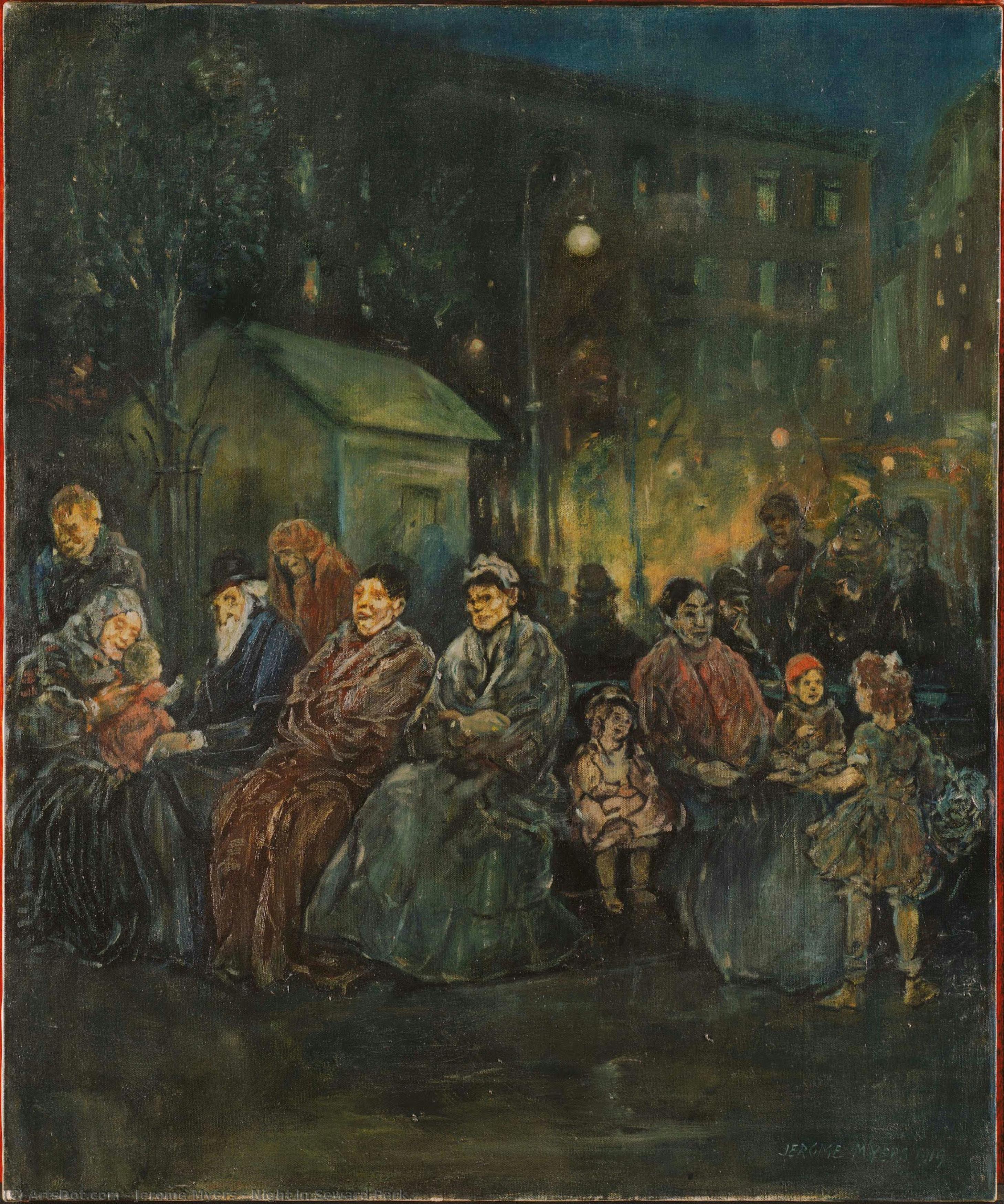 Night In Seward Park — Jerome Myers