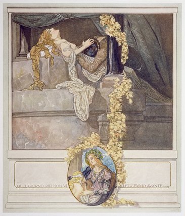 Dante's 'divine Comedy (40) — Franz Von Bayros