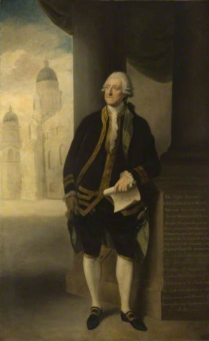 John Montagu (1718–1792), 4th Earl Of Sandwich (after Thomas Gainsborough) — Thomas Beach