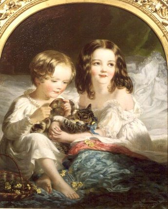 Portrait Of The Hon. Frederick And Jean — Chevalier Louis William Desanges