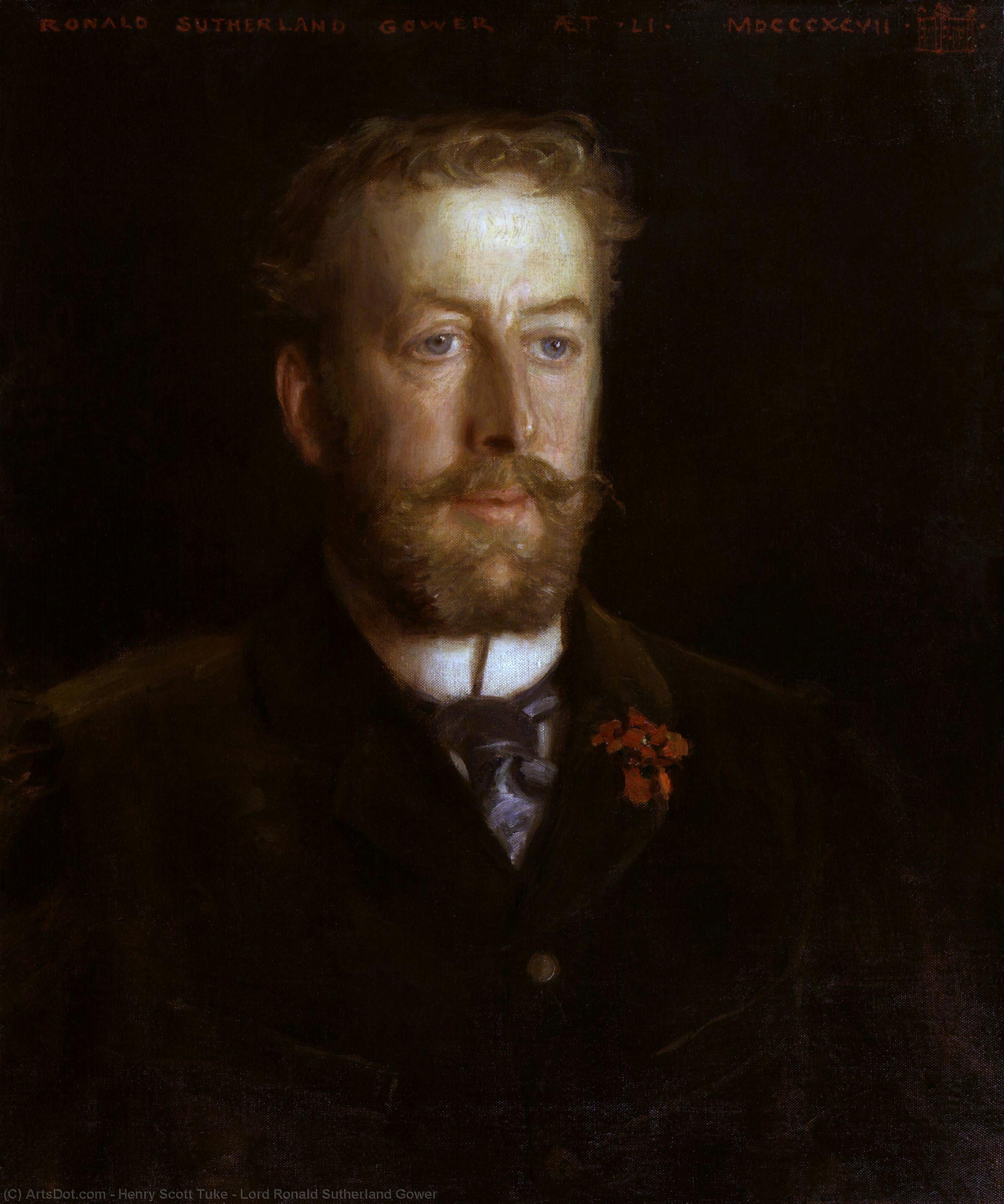 Lord Ronald Sutherland Gower — Henry Scott Tuke