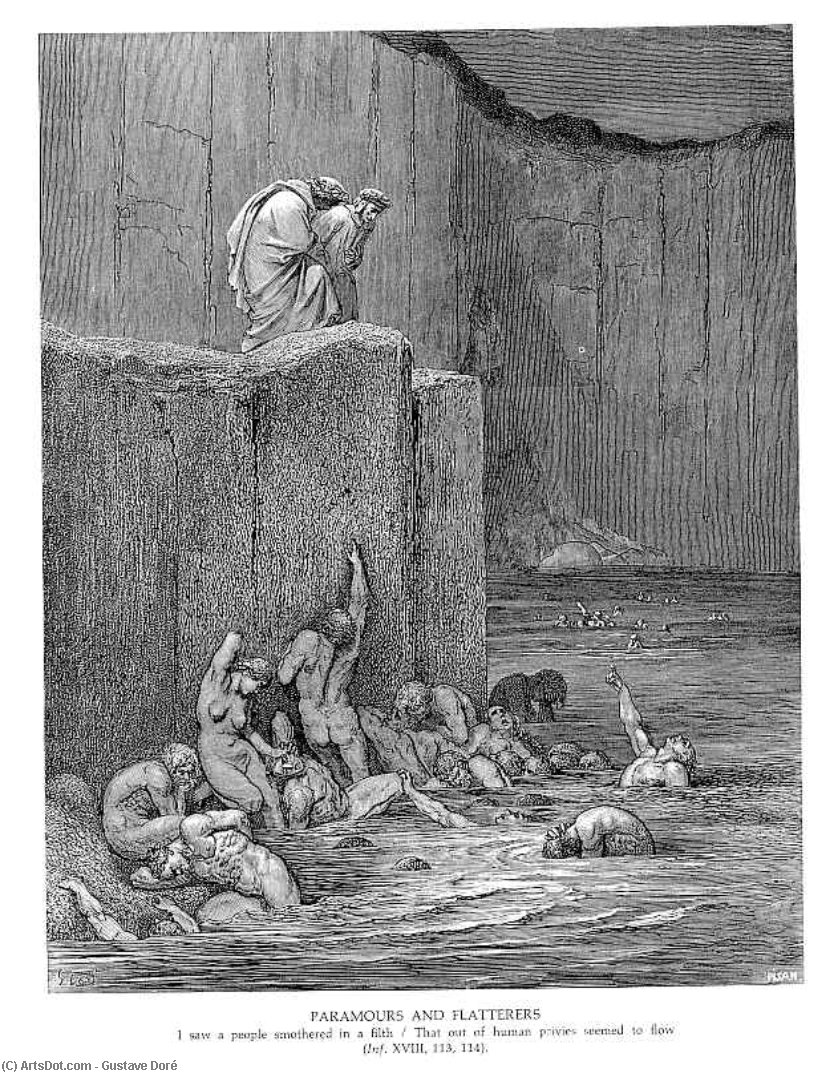 Paramours And Flatterers — Paul Gustave Doré
