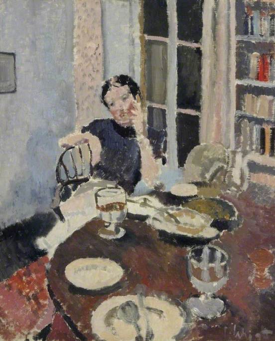 Woman At A Table — Carel Victor Morlais Weight