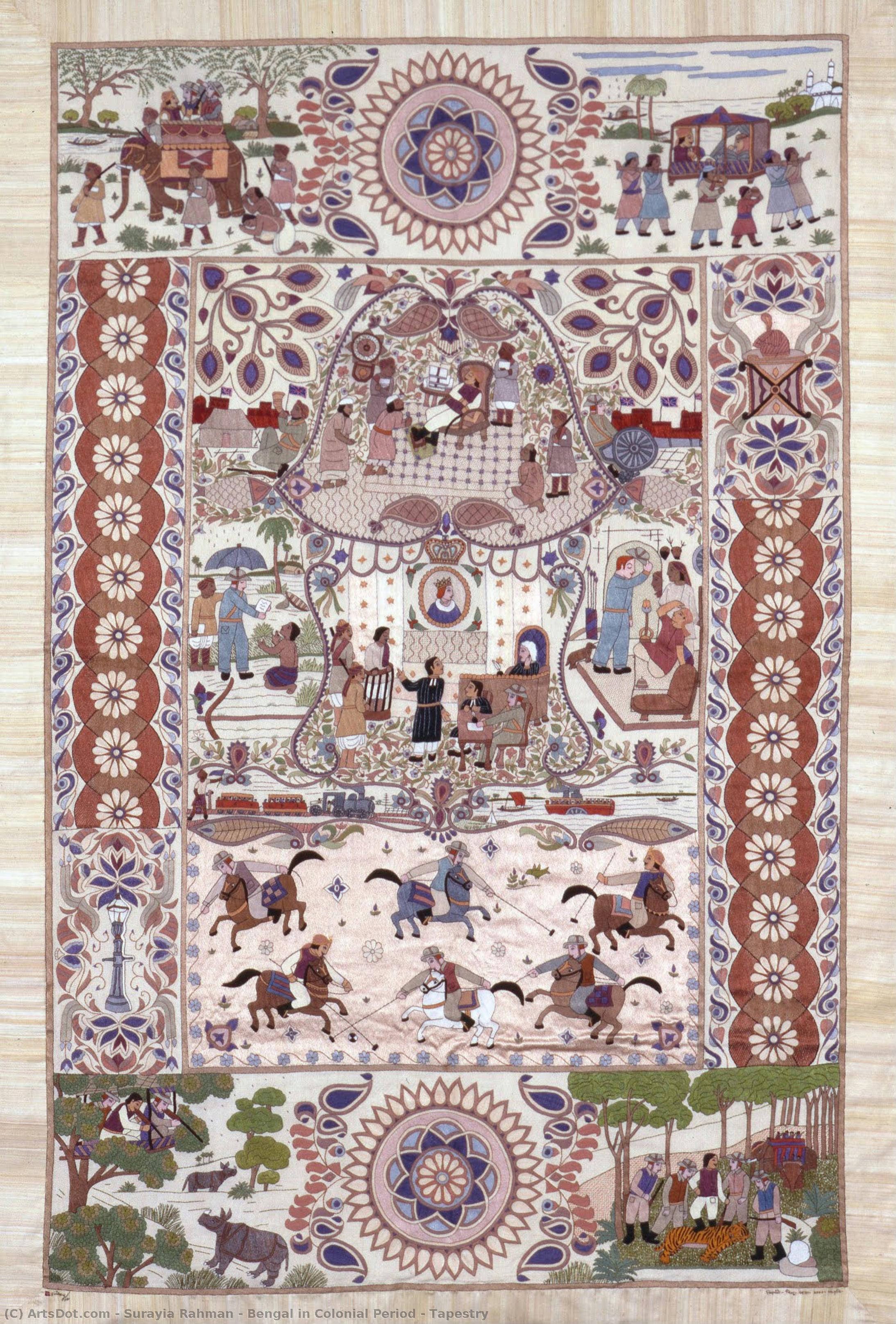 Bengal In Colonial Period / Tapestry — Surayia Rahman