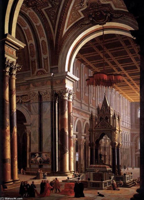 Interior Of The Basilica Of San Paolo In Rome — Pietro Francesco Garola