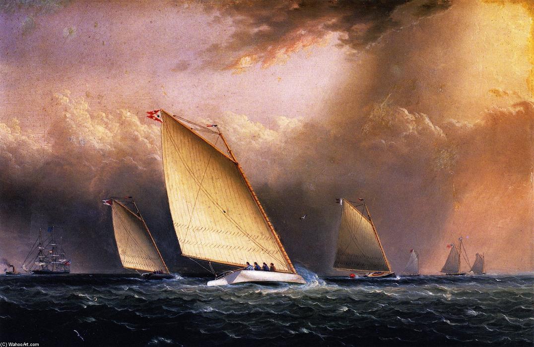 Catboats Racing — James Edward Buttersworth