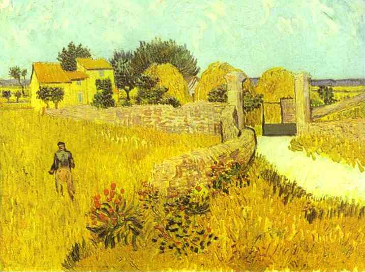 Farmhouse In Provence, Arles — Vincent Willem Van Gogh
