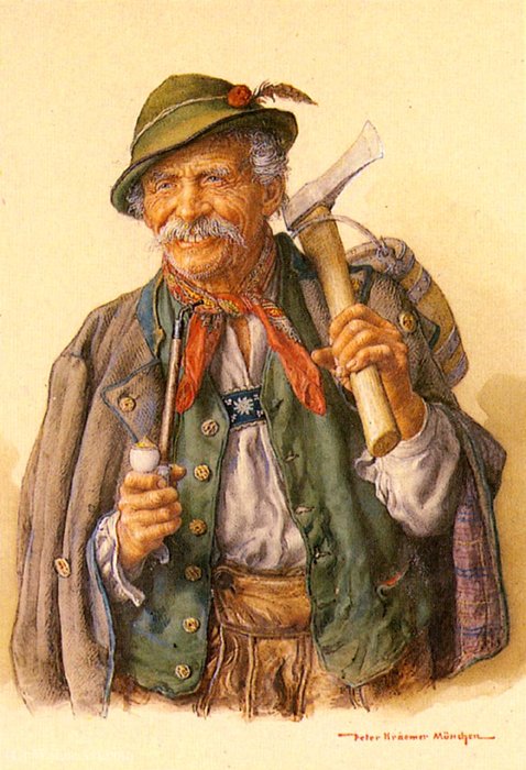 Woodcutters Mountaineers And Hunters — Peter Kraemer