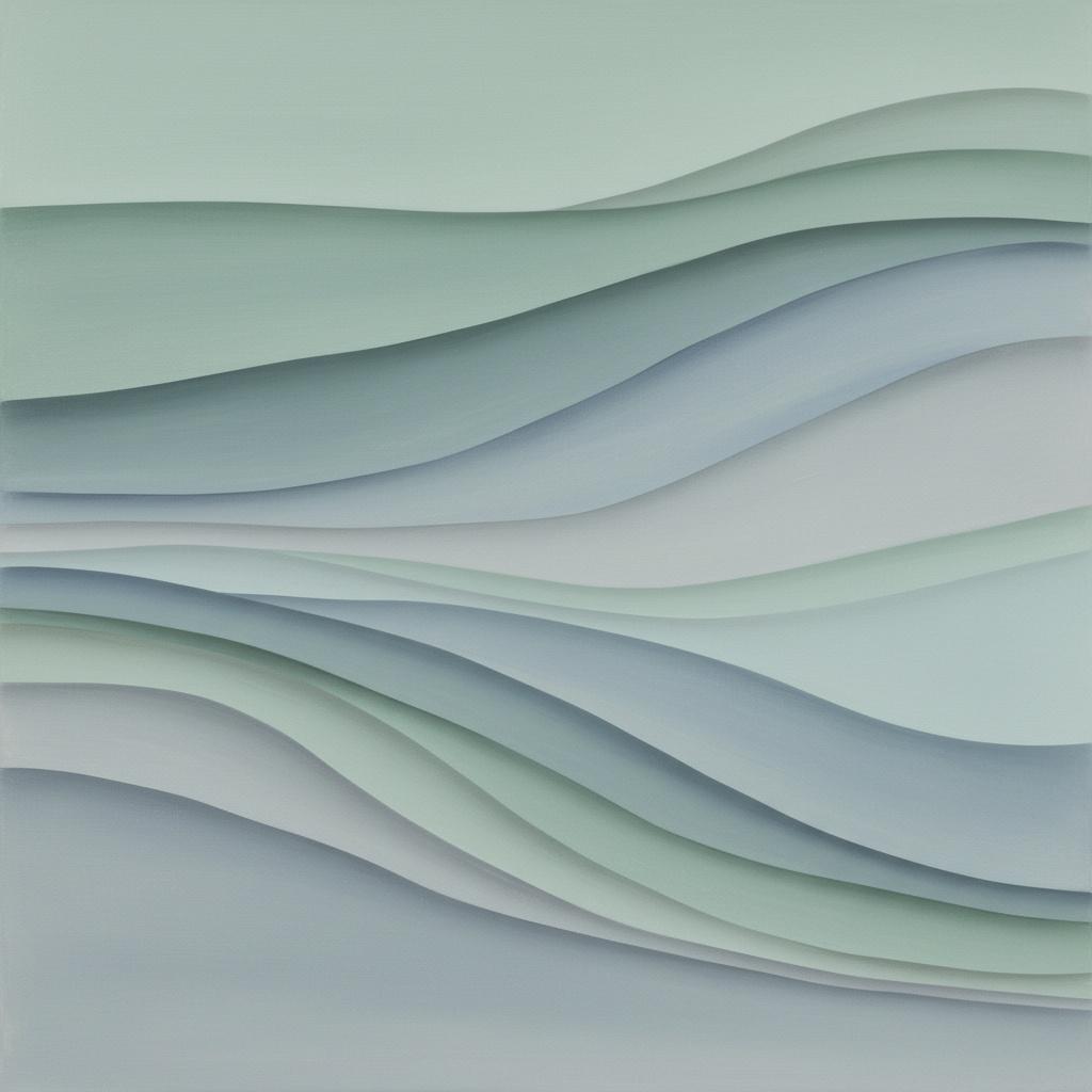 Ephemeral Rhythms Of The Tide: A Study In Serene Horizontal Depths — Christian Noiret