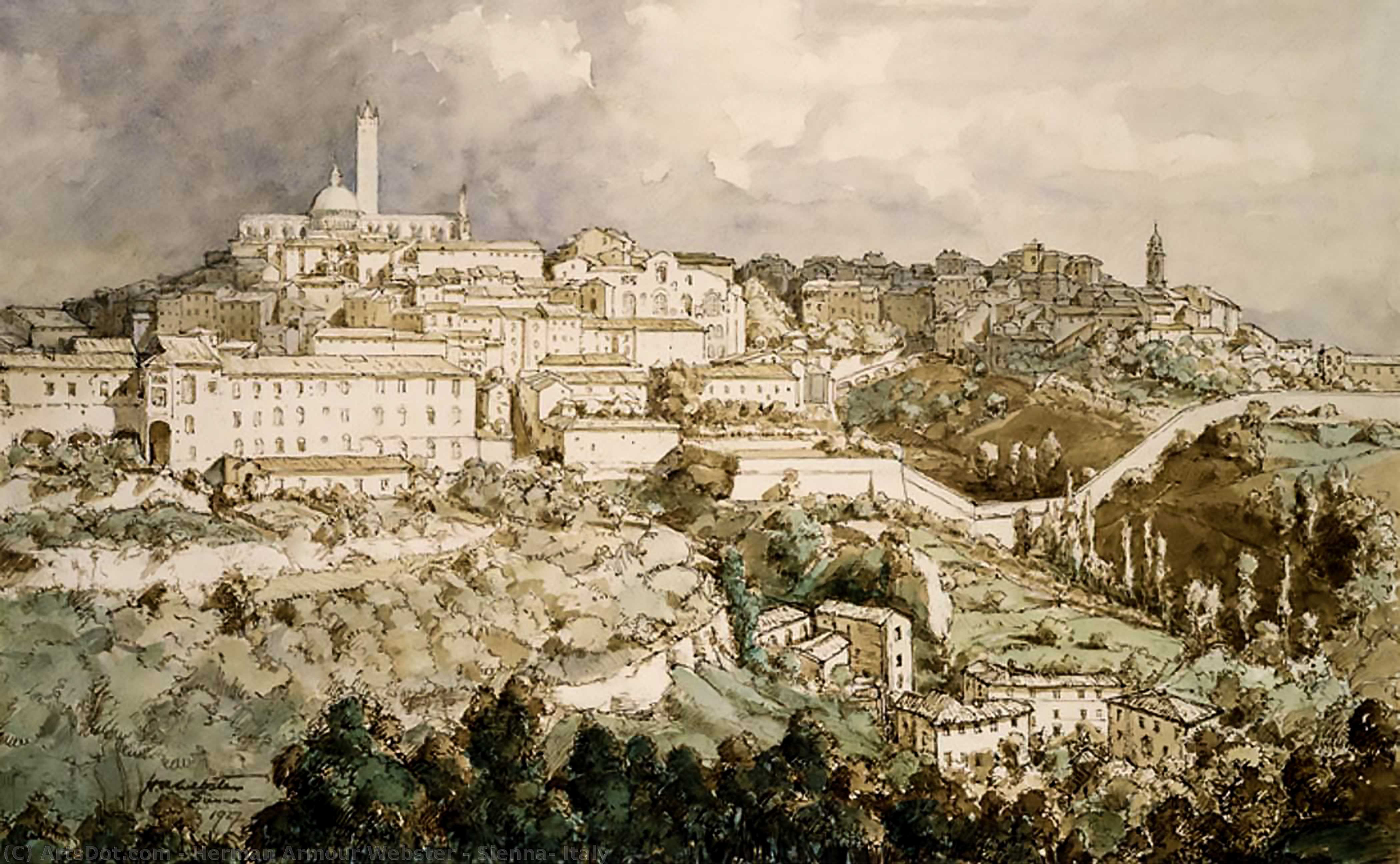 Sienna, Italy — Herman Armour Webster