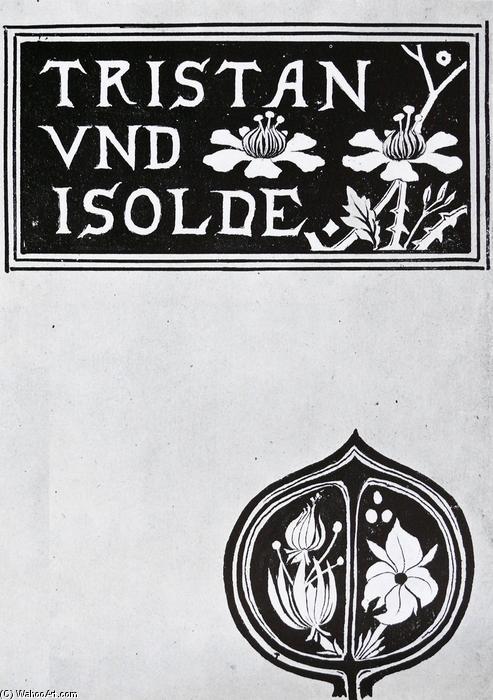 The Cover Of Tristan And Isolde — Aubrey Vincent Beardsley