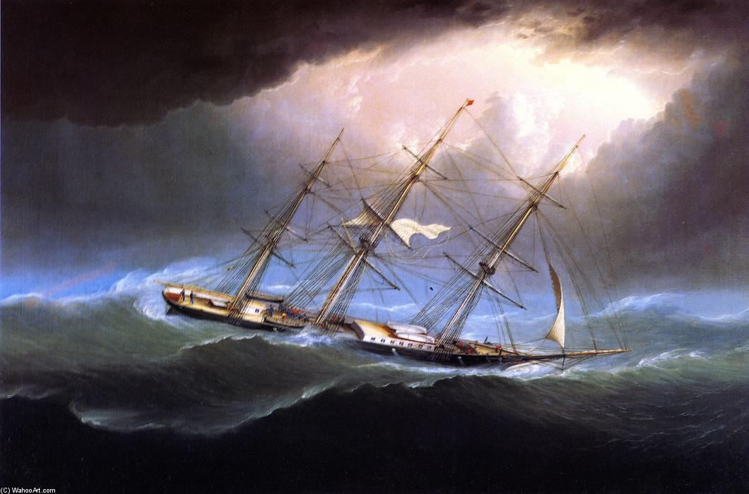 The Clipper Flying Cloud'' Off Cape Horn'' — James Edward Buttersworth
