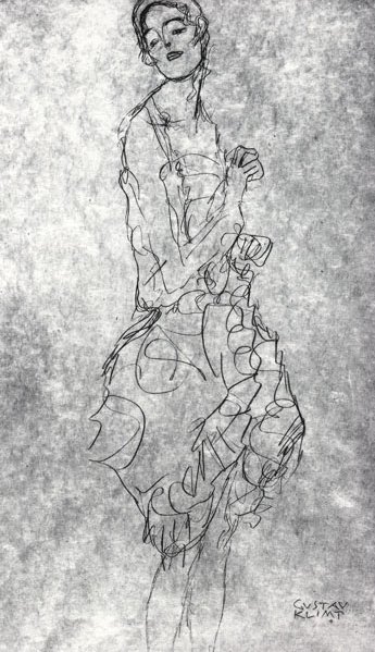Study For The Dancer, C. — グスタフ・クリムト