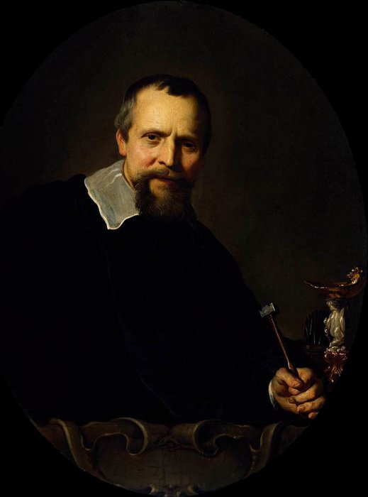 Portrait Of Johannes Lutma — Johannes The Younger Lutma
