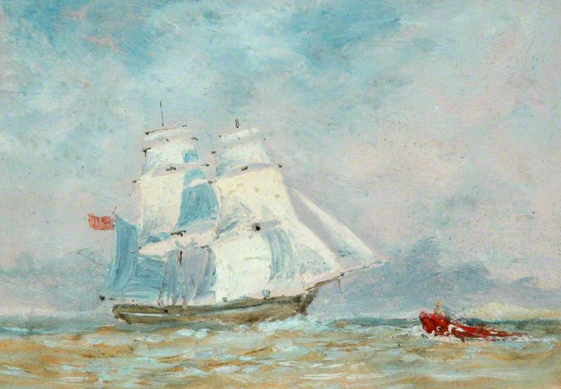 Brig 'george' Of Whitby (owned By Captain John Hunter) — Richard Weatherill