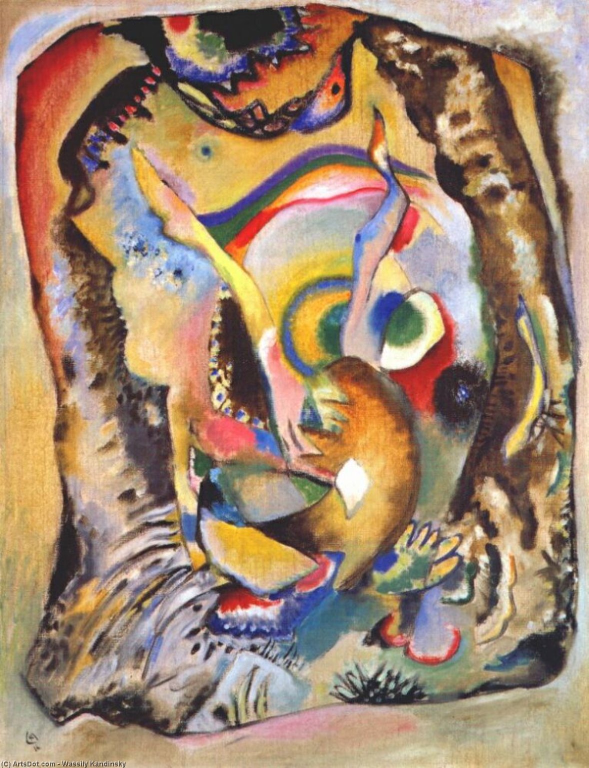 Painting On Light Ground — Wassily Wassilyevich Kandinsky