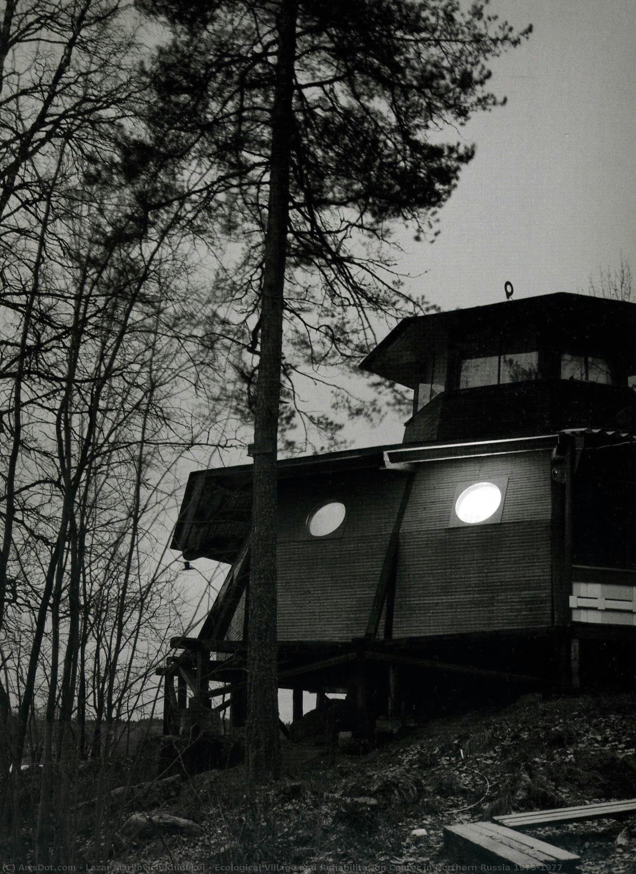 Ecological Village And Rehabilitation Center In Northern Russia 1973-1977 — Lazar Markowitsch Chidekel