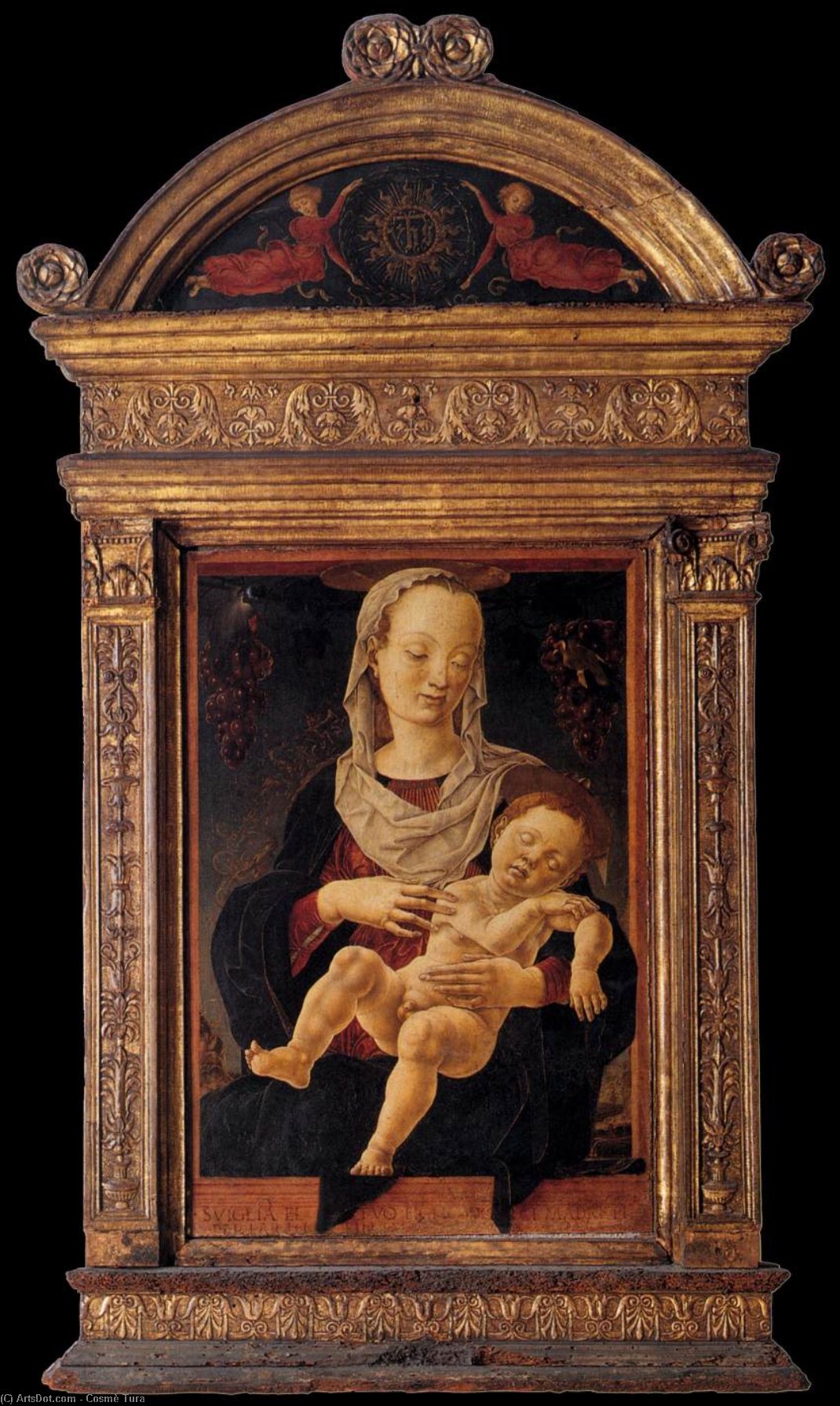 La Madonna Del Zodiaco — Cosmè Tura