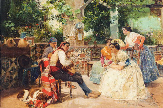 Escena Valenciana — Joaquín Sorolla Y Bastida