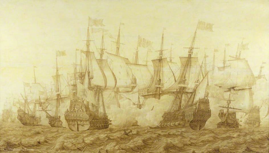 The Battle Of The Gabbard, 2 June (1653) — Heerman Witmont