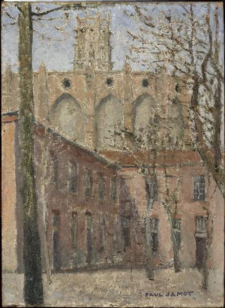 L'église Des Jacobins De Toulouse Au Printemps — Paul Jamot