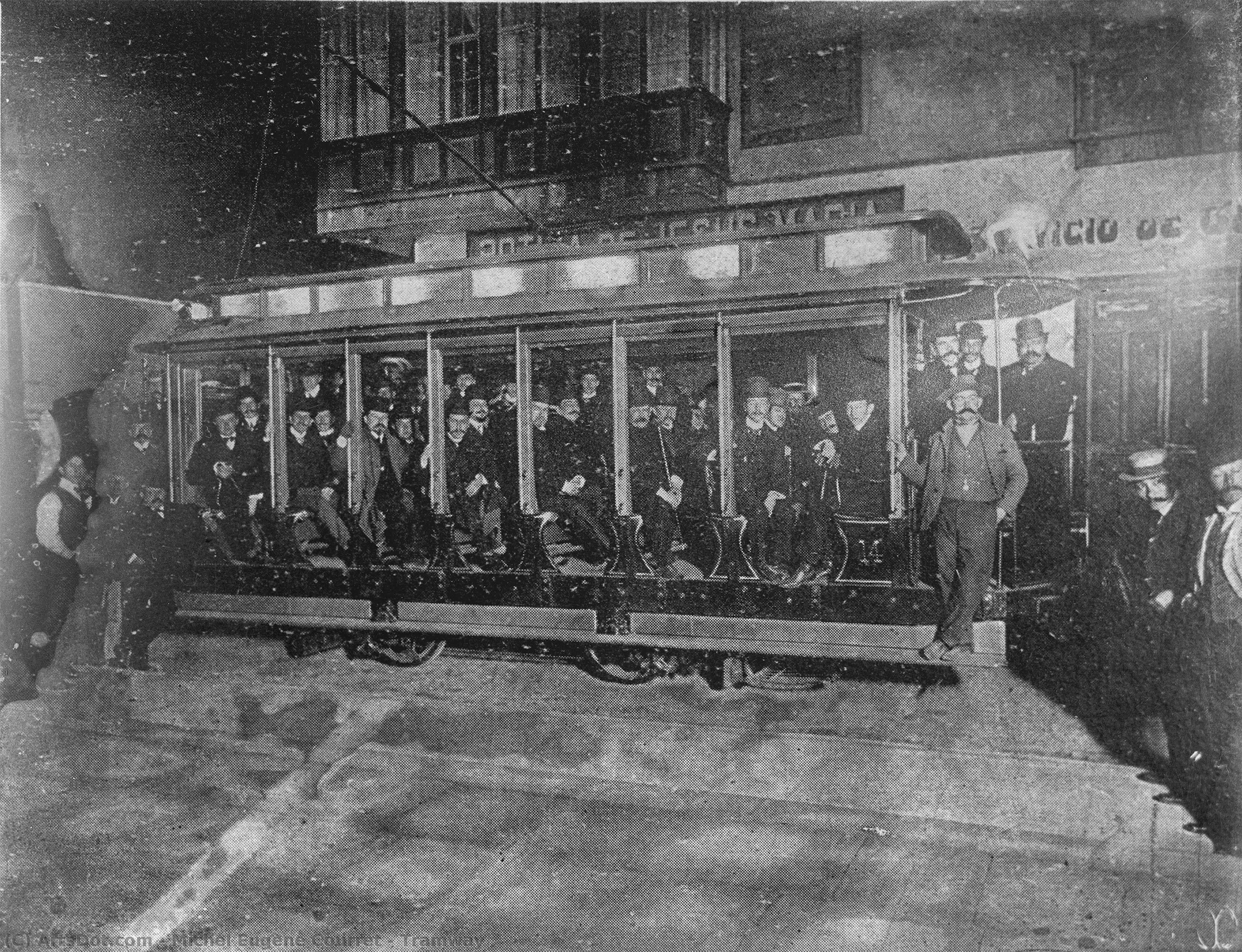 Tramway — Michel Eugène Courret