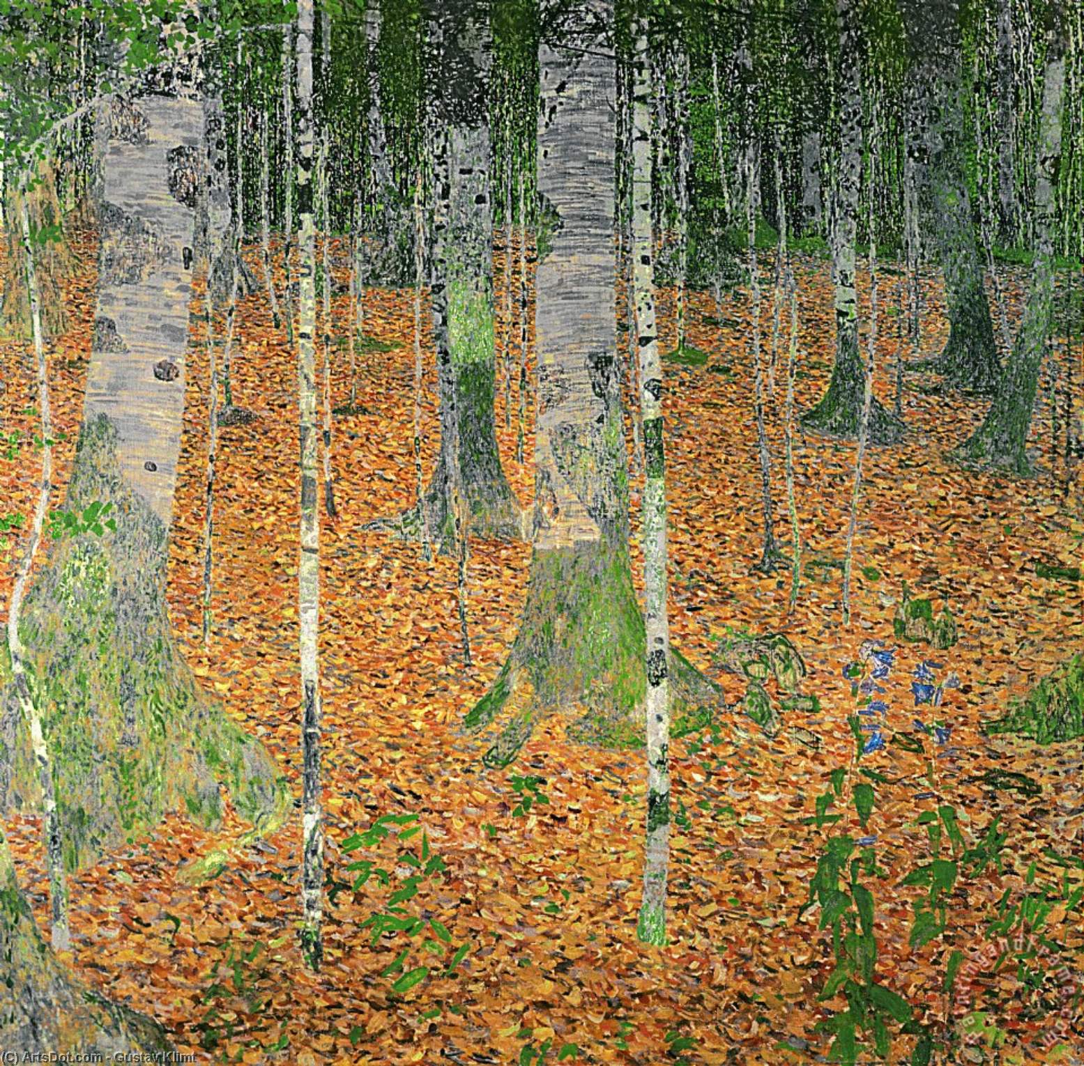 The Birch Wood (birkenwald) — Густав Климт