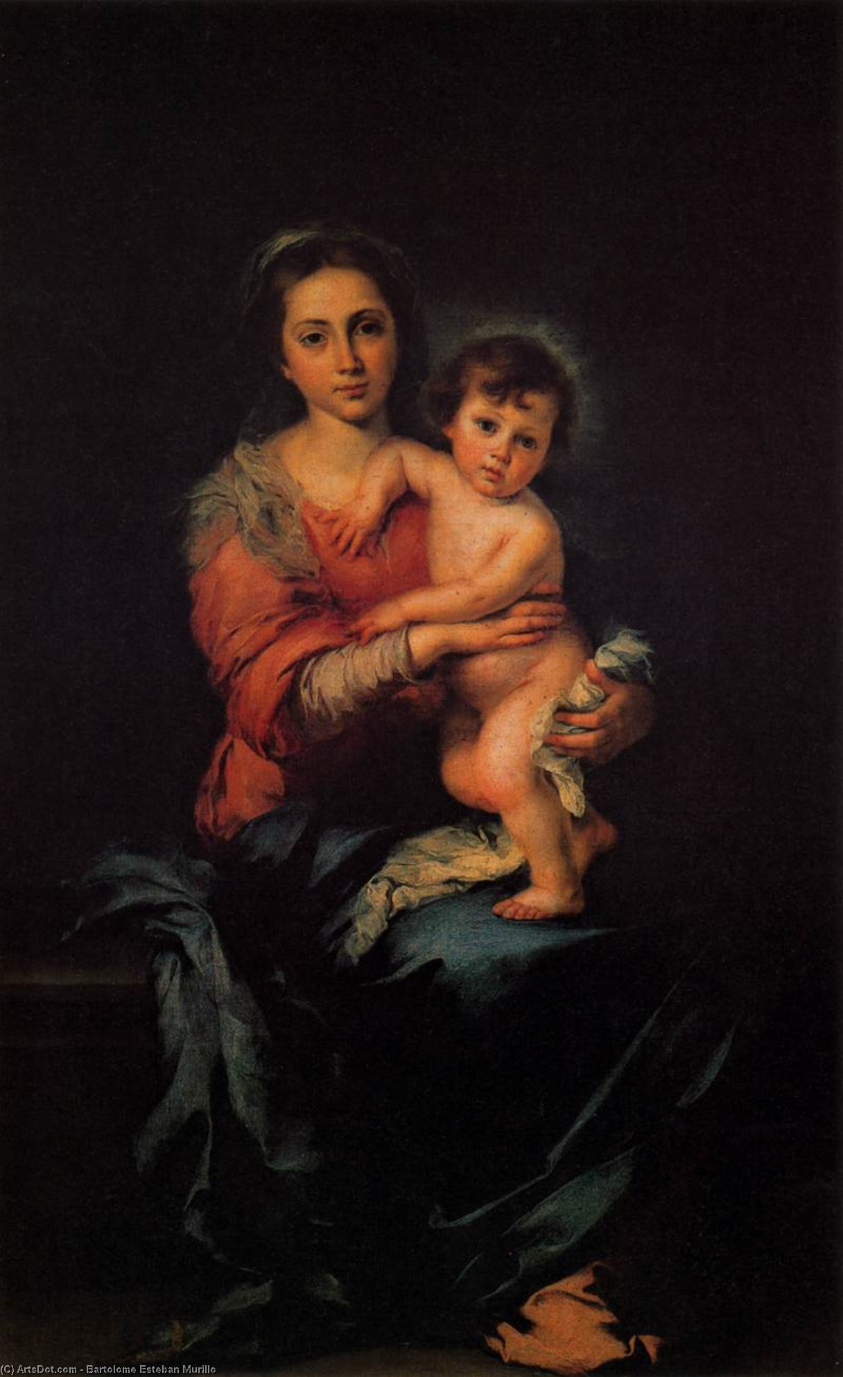 Virgin With Child — Bartolomé Esteban Murillo