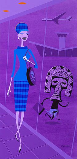 The Fashionable Terrorist — Josh Agle (shag)