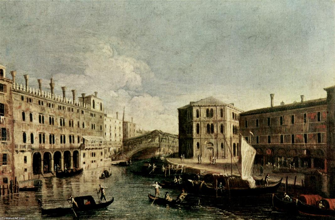The Grand Canal At Rialto — Canaletto