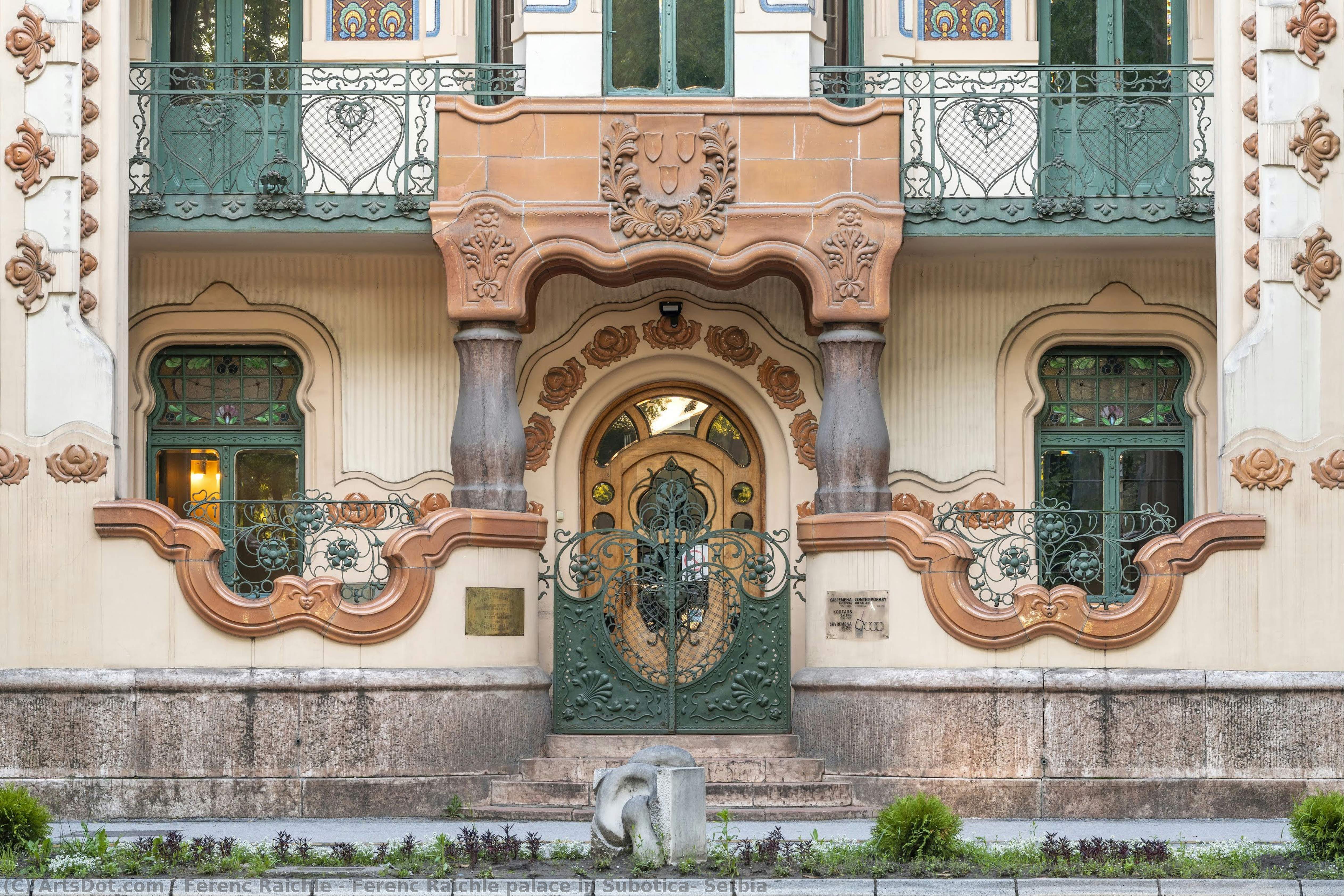 Ferenc Raichle Palace In Subotica, Serbia — Ferenc Raichle
