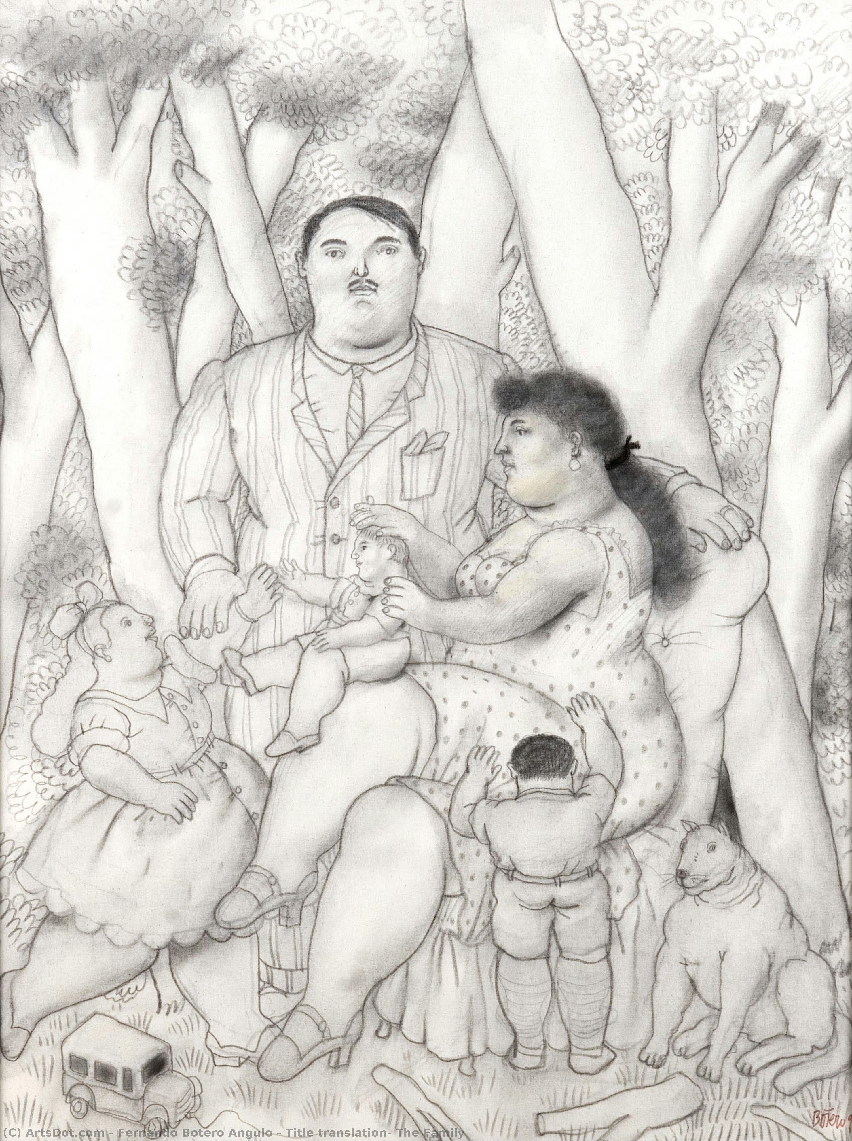 Title Translation: The Family — Fernando Botero