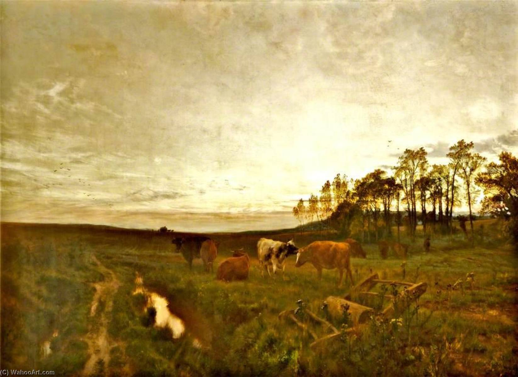 The Evening Star — Henry William Banks Davis