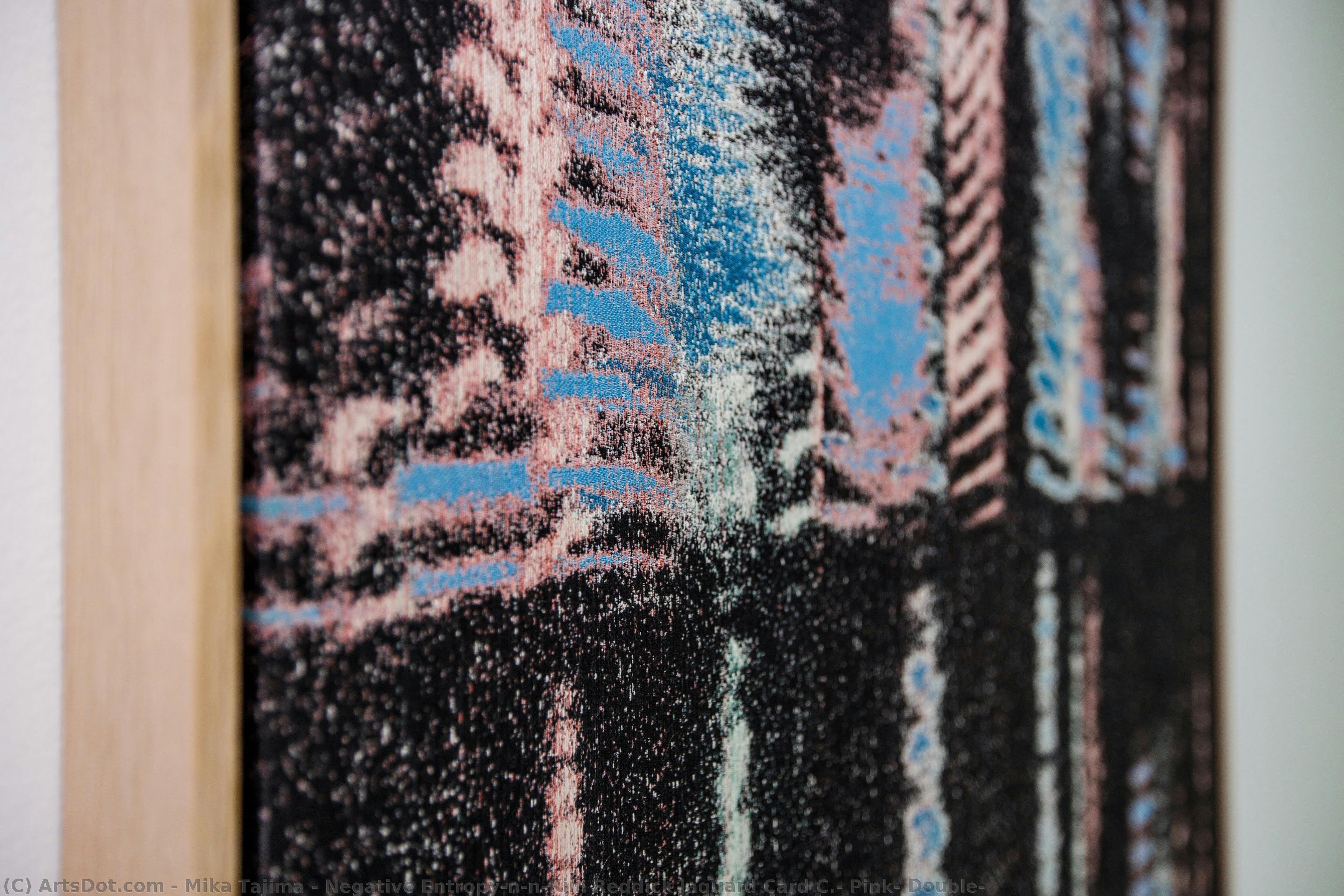 Negative Entropy\n\n(kim Reddick Jaquard Card C., Pink, Double) — Mika Tajima