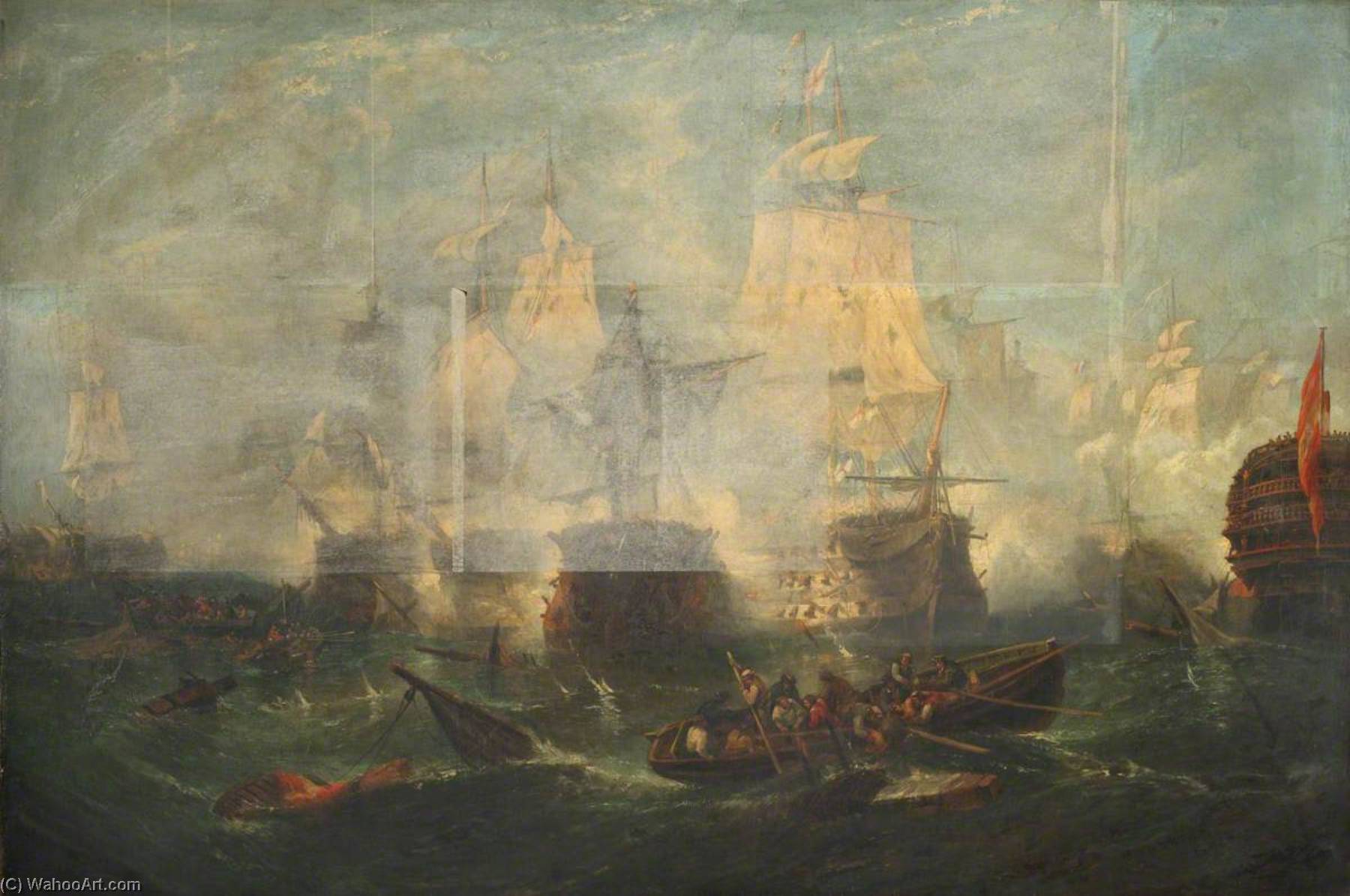 The Battle Of Trafalgar, 21 October 1805 — Frederick J Tudgay
