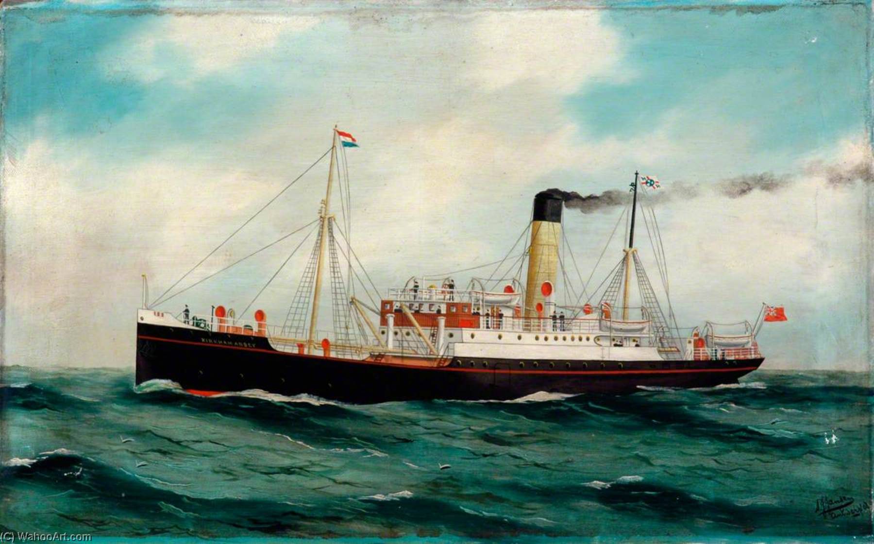 Ss 'kirkham Abbey' — Alfred Jensen