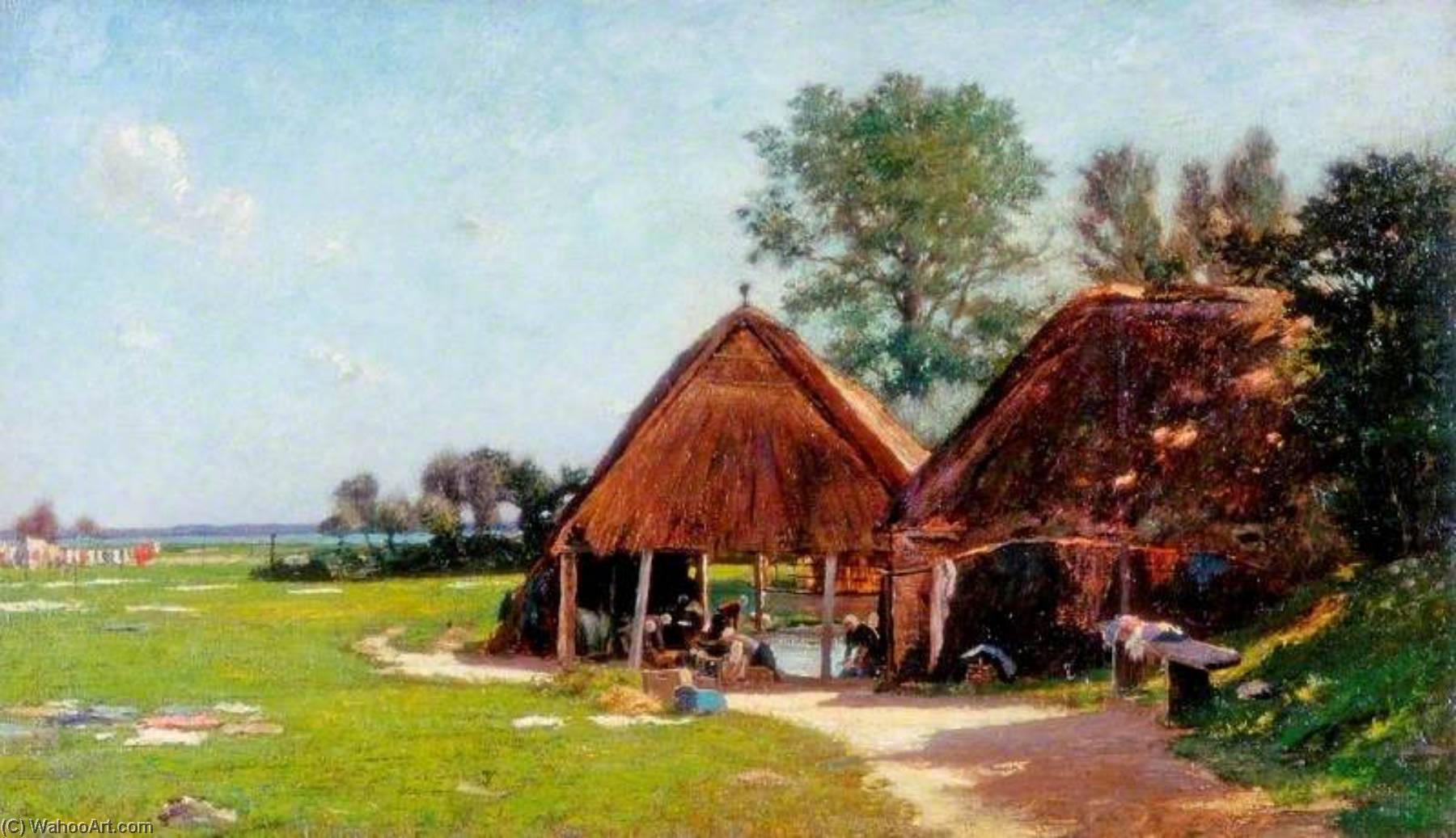 Washing Place, Normandy — John Leslie Thomson