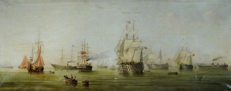 Panorama Of Ships — James H Wheldon