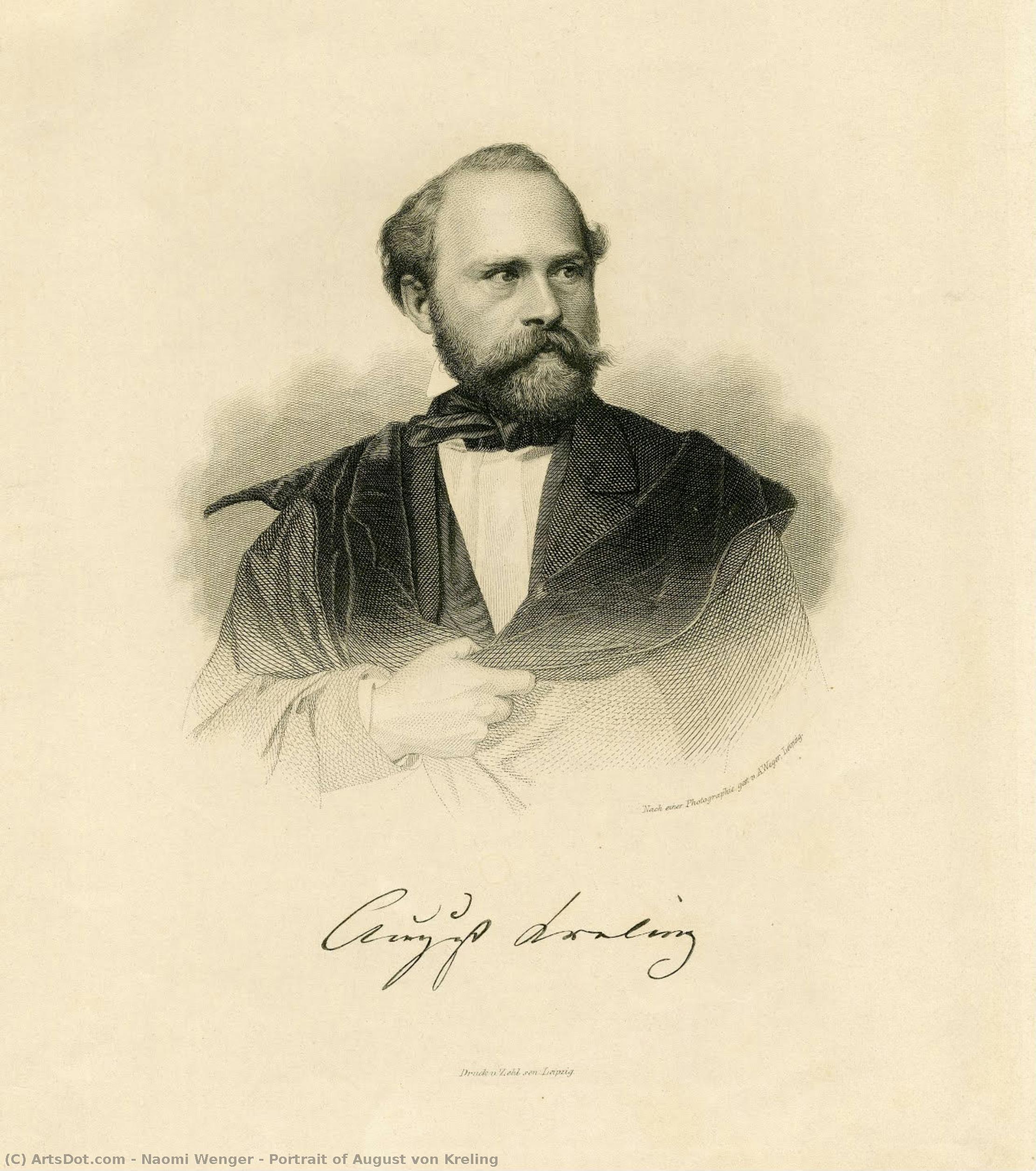 Portrait Of August Von Kreling — Naomi Wenger