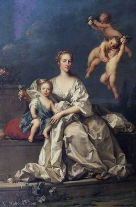 Lady Sophia Bentinck (1701–1748), Duchess Of Kent — Jacopo Amigoni