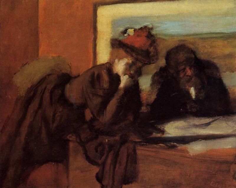 Conversation — Хилари Жермен Едгар Дегас